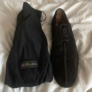 Mezlan mens suede dress shoes size 12